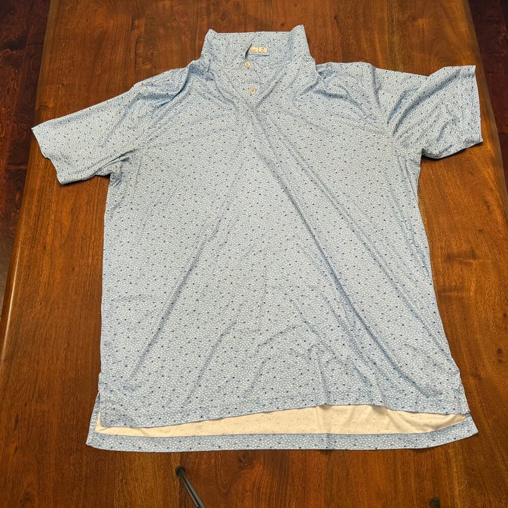 Blue Bird Peter Millar Men's Summer Comfort Performance Polo